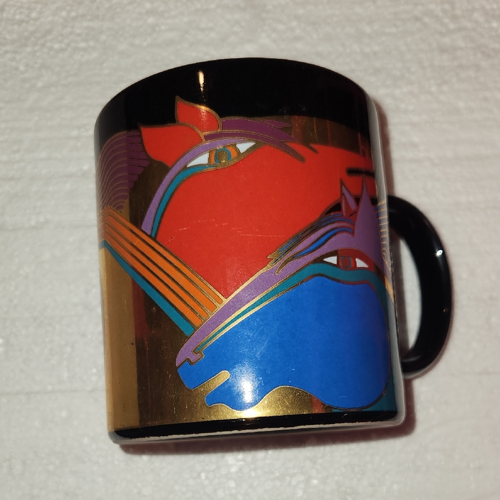 Laurel Burch Persian Horses Mug